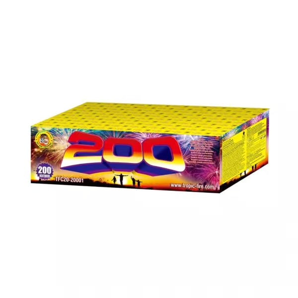 Artificii 200 focuri Tropic FIRE