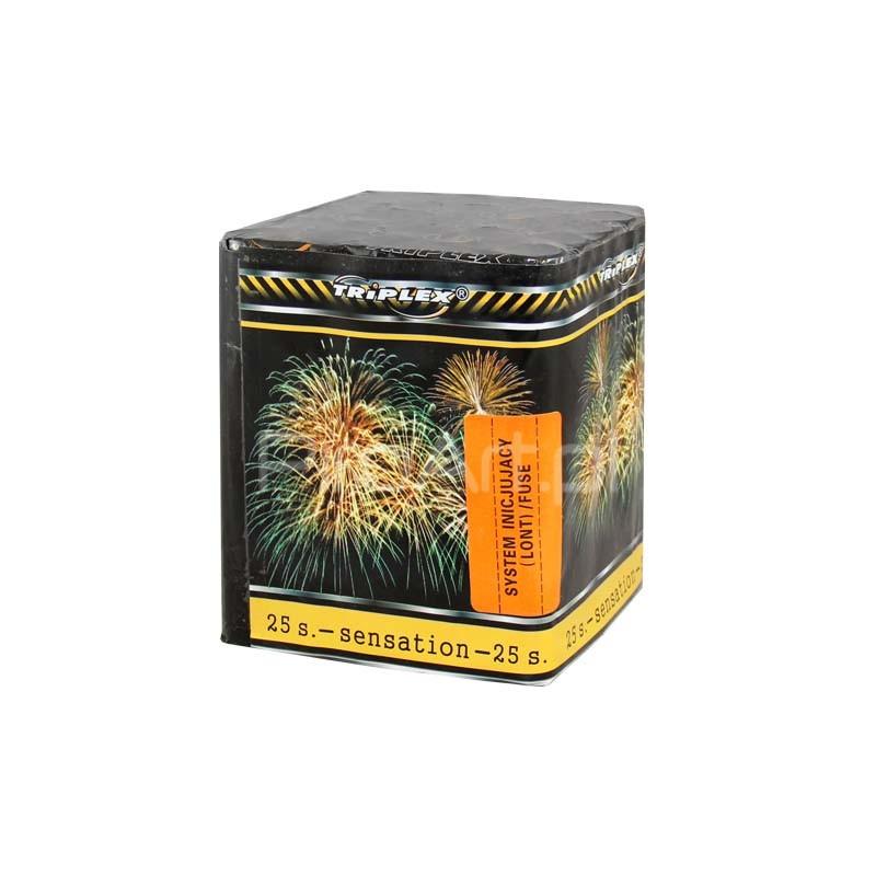 Baterie de Artificii 25 focuri calibrul 20 mm fireshow weus/ triplex TXB2798