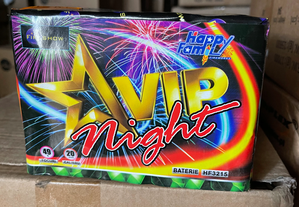 Baterie de artificii 49 focuri fireshow calibrul 20mm Fireshow