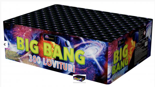 Baterie de artificii 300 focuri calibrul 30 mm Artificii Profesionale ! 2025
