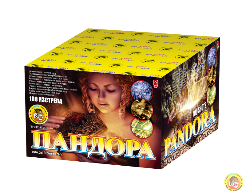 BATERIE 100 FOCURI SCORPION Dracula TROPIC FIRE