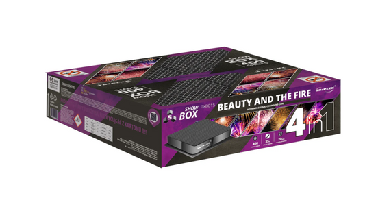 Baterie artificii 400 focuri 20 mm Triplex TXB015