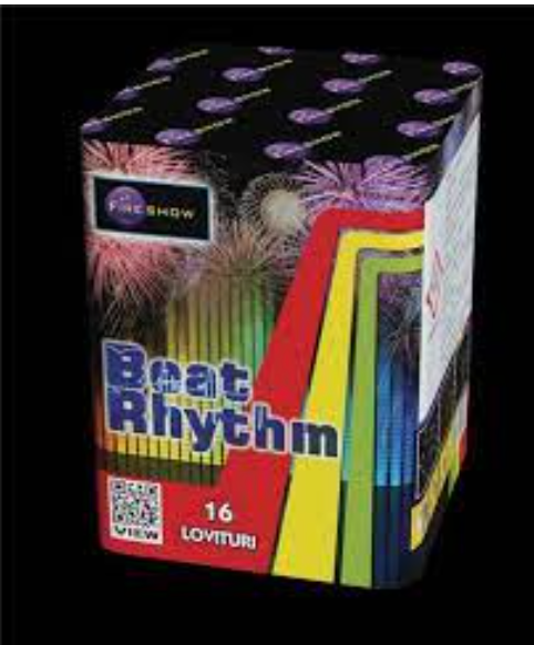 Baterii de artificii 16 focuri calibrul 20 mm triplex TXB070