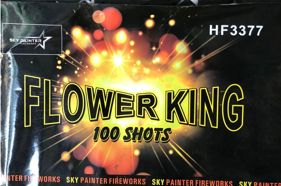 BATERIE 100 FOCURI FLOWER KING SKI PAINTER HF3377
