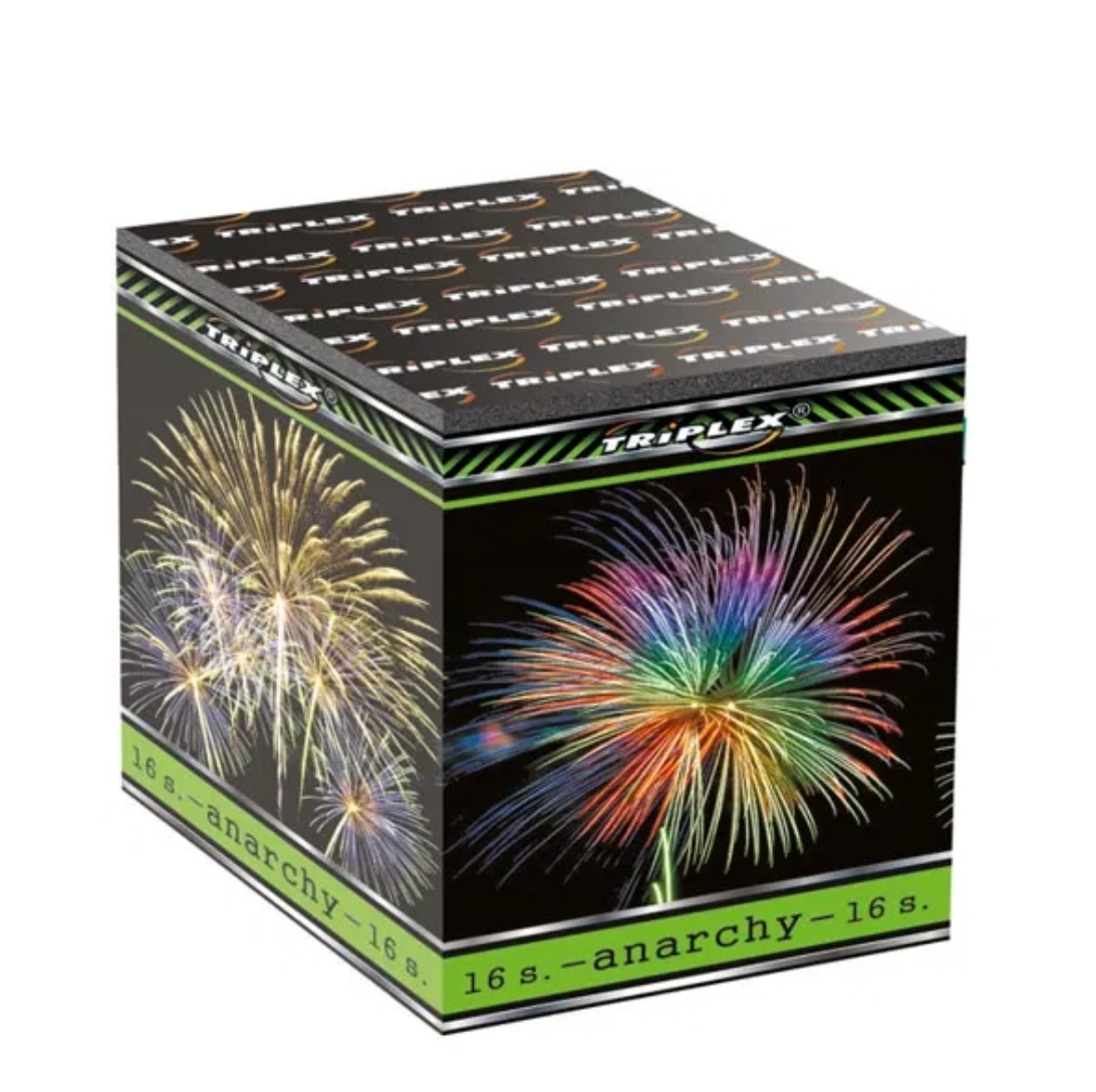 Baterie de artificii 16 focuri calibrul 25 mm  Triplex