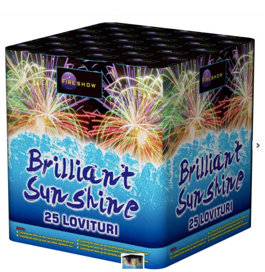 Baterie de Artificii 25focuri calibrul 50 mm GH50-25-1/2