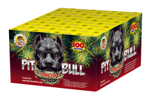 Baterie artificii 100 focuri 20 mm calibrul PIT BULL TFC20100-5M