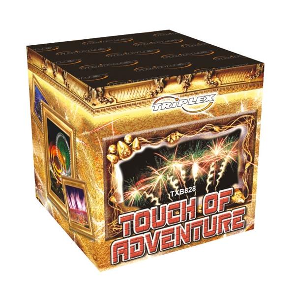 Baterie de artificii 36 focuri calibrul 20mm triplex . Baterie Mare